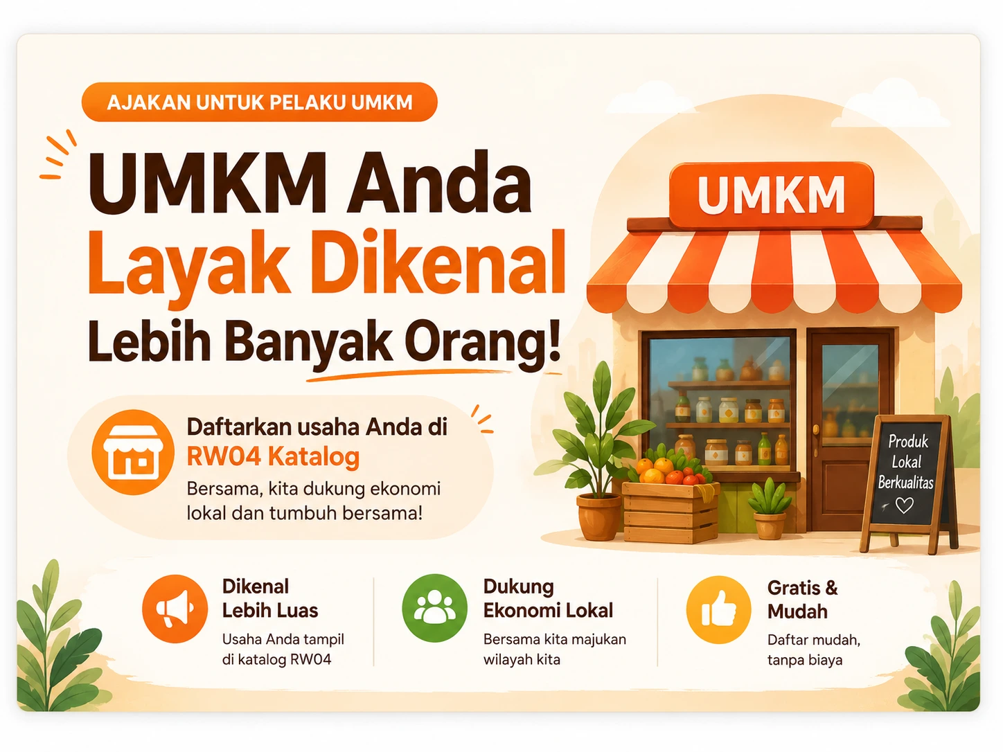 Ajakan UMKM